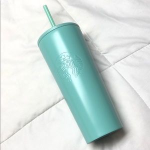NWOT Starbucks Tiffany blue 16oz (grande) cold cup